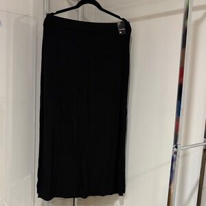 New York & Company Classic Black A-Line Skirt